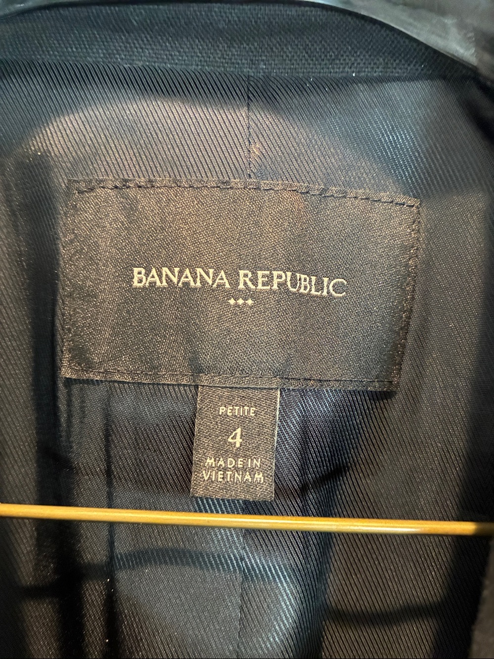 Banana Republic blazer 4P black - Picture 2 of 6